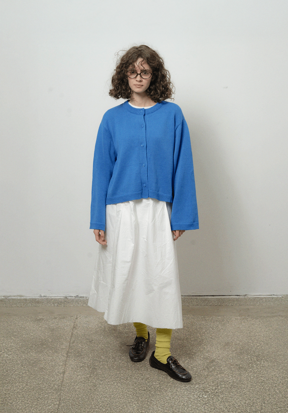 Кардиган блакитний